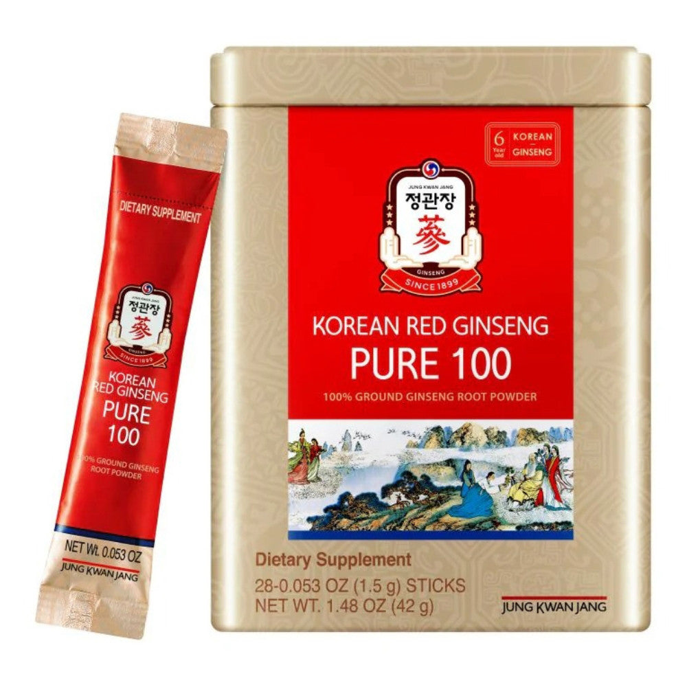 Jung Kwan Jang Pure 100 Korean Red Ginseng Root Powder 1Ea